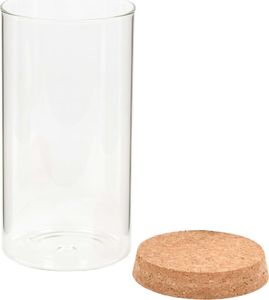 vidaXL Szklane słoje z korkową pokrywką, 6 szt., 1100 ml 4