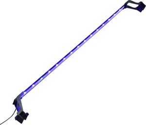 vidaXL Lampa LED do akwarium, z zaciskami, 115-130 cm, niebiesko-biała 1