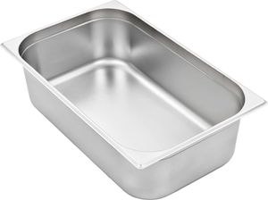 vidaXL Pojemniki gastronomiczne 2 szt. GN 1/1, 150 mm, stal nierdzewna 4