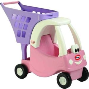 Little Tikes Różowy wózek z koszem na zakupy (620195E3) 1