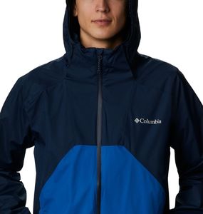 Kurtka męska Columbia Rain Scape granatowa r. M 4