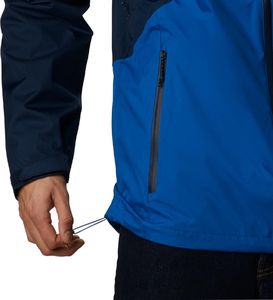 Kurtka męska Columbia Rain Scape granatowa r. M 7