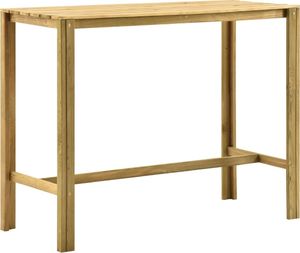 vidaXL Stół barowy, 140x60x110 cm, impregnowane drewno sosnowe 1