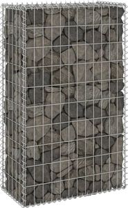 vidaXL Ściana gabionowa z pokrywami, galwanizowana stal, 60x30x100 cm 1