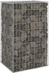 vidaXL Ściana gabionowa z pokrywami, galwanizowana stal, 60x50x100 cm 1