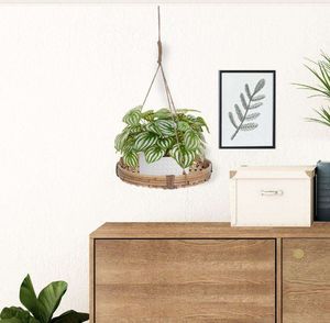 Home Styling Collection Kwietnik WISZĄCY podstawka podstawa wisząca na doniczkę kwiat roślinę 25 cm 2