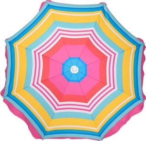 ProBeach Parasol plażowy regulowany Mix Kolorów 144 cm 3