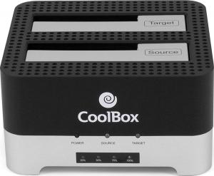 Stacja dokująca CoolBox 2.5"/3.5" SATA - USB 3.2 Gen 1 (‎COO-DUPLICAT2) 1