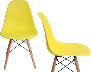 Krzesło K-MILANO żółte 1