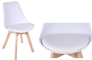 Krzesło K-NANTES DSW białe 1