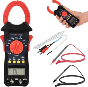 Steinberg Multimetr miernik cyfrowy zaciskowy prądu AC/DC 400 A 600 V LCD 1