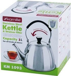 Kamille Czajnik ze stali nierdzewnej 1.L Kamille KM-1093 6