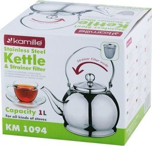 Kamille Czajnik ze stali nierdzewnej 1.L Kamille KM-1094 6