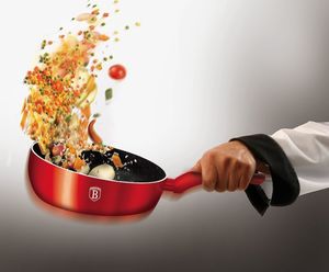 Patelnia Berlinger Haus Metallic Line Burgundy Edition 26cm 4