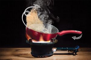 Patelnia Berlinger Haus Metallic Line Burgundy Edition 26cm 6