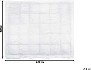 Beliani Kołdra z mikrofibry Kabru 200 x 220 6
