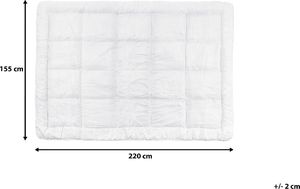 Beliani Kołdra bawełniana Rimo 155 x 200 6