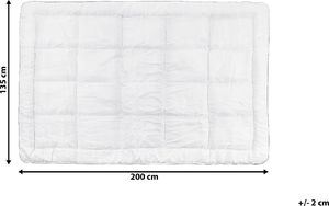 Beliani Kołdra bawełniana Rimo 135 x 200 7