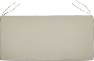 Beliani Poduszka na ławkę ogrodową 112 x 54 cm beżowa VIVARA 1