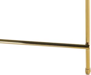 Beliani Stolik kawowy złoty LUCEA 3