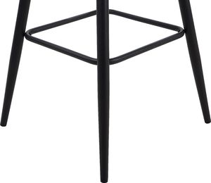 Beliani Zestaw 2 krzeseł barowych niebieski DARIEN 7