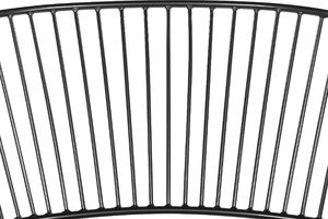 Beliani Zestaw 2 krzeseł do jadalni czarny RIGBY 5