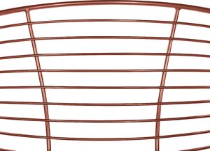 Beliani Zestaw 2 krzeseł do jadalni miedziany HOBACK 6