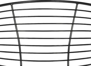 Beliani Zestaw 2 krzeseł do jadalni czarny HOBACK 6