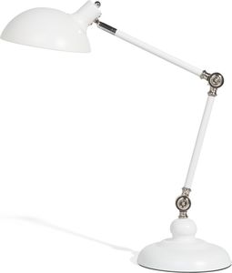 Lampka biurkowa Beliani biała  (43146) 1
