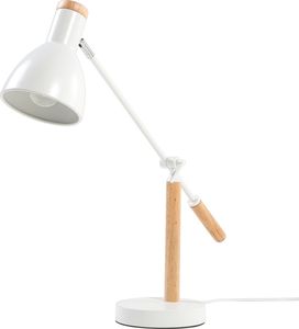 Lampka biurkowa Beliani biała  (63308) 1