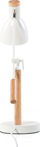 Lampka biurkowa Beliani biała  (63308) 4