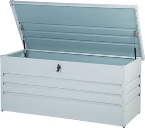 Skrzynia ogrodowa Beliani Cebrosa 400 l Jasny szary 2