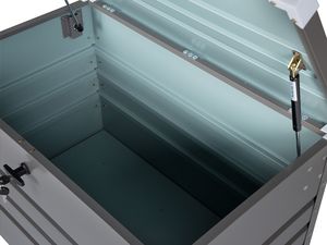 Skrzynia ogrodowa Beliani Cebrosa 300 l Szary 3