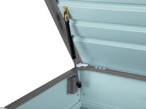 Skrzynia ogrodowa Beliani Cebrosa 300 l Szary 4