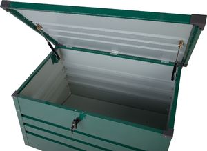 Skrzynia ogrodowa Beliani Cebrosa 300 l Zielony 6