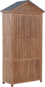 Szafa ogrodowa Beliani Szafa ogrodowa drewniana SAVOCA 4