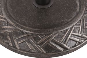 Beliani Podstawa pod parasol 50 cm brązowa CAPACI (223349) 3