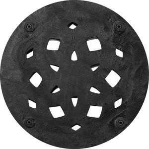Beliani Podstawa pod parasol 50 cm czarna CETO (124756) 2