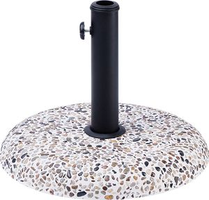 Beliani Podstawa pod parasol 47 cm biała CEVO (124833) 1