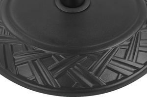 Beliani Podstawa pod parasol 50 cm czarna CAPACI (223356) 3