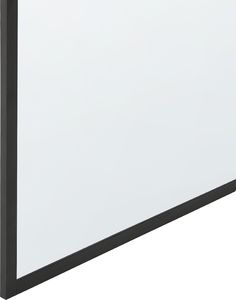Beliani Ścianka prysznicowa Waspam szkło hartowane 90x190cm czarna 3