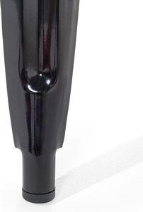 Beliani Zestaw 2 stołków barowych metalowych 76 cm czarny CABRILLO 5
