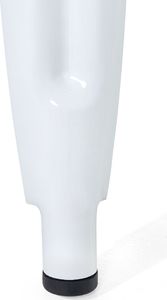 Beliani Zestaw 2 stołków barowych metalowych 76 cm biały CABRILLO 5