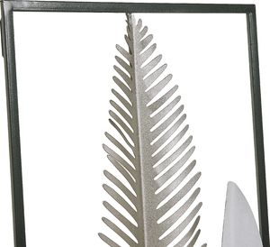 Beliani Dekoracja ścienna srebrno-złota NIOBIUM 2