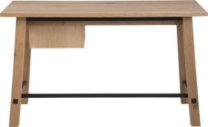 Biurko Actona Stockholm Jasnobrązowe 130x60 4