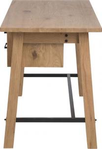 Biurko Actona Stockholm Jasnobrązowe 130x60 5