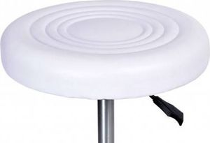 Gmm Group Taboret fryzjerski kosmetyczny MONZA - biały universal 3