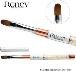 Reney Cosmetics Reney Pro Gel AN07 pędzelek do żelu Oval 5.0*11.5mm uniwersalny 2