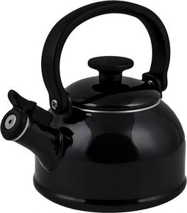 Forchetto Czajnik emaliowany Forchetto Retro czarny 1,6l z gwizdkiem 3