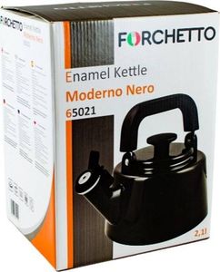Forchetto Czajnik emaliowany Forchetto Moderno Nero 2,1l czarny 7